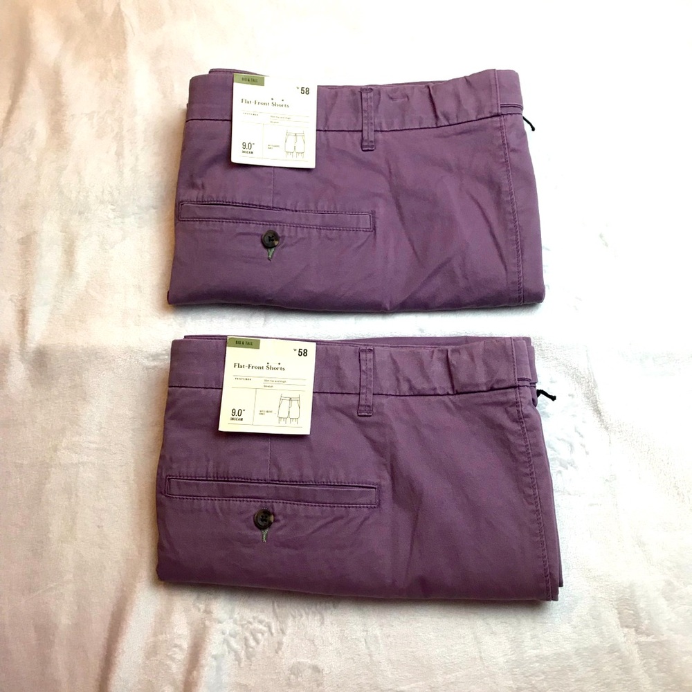 NWT Men Goodiellow & Co Shorts Set Of Two(2) Size 58 Hidden Expandable Waist